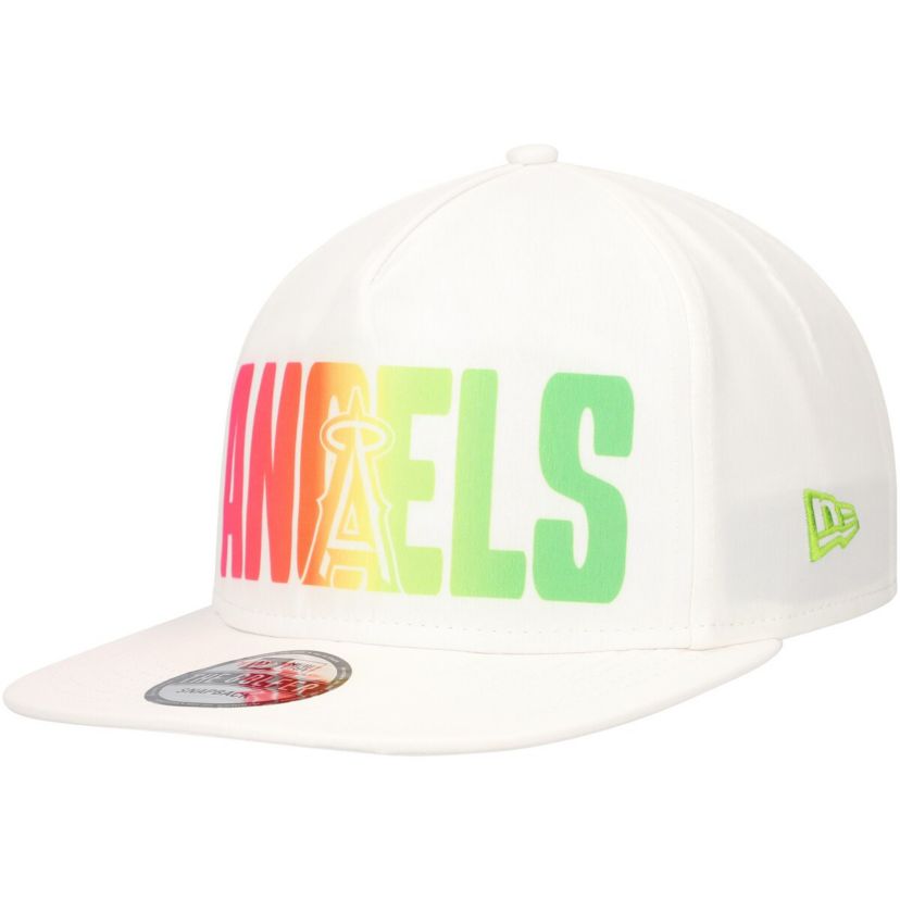 MLB Los Angeles Angels Spring Spectrum Golfer Snapback Hat