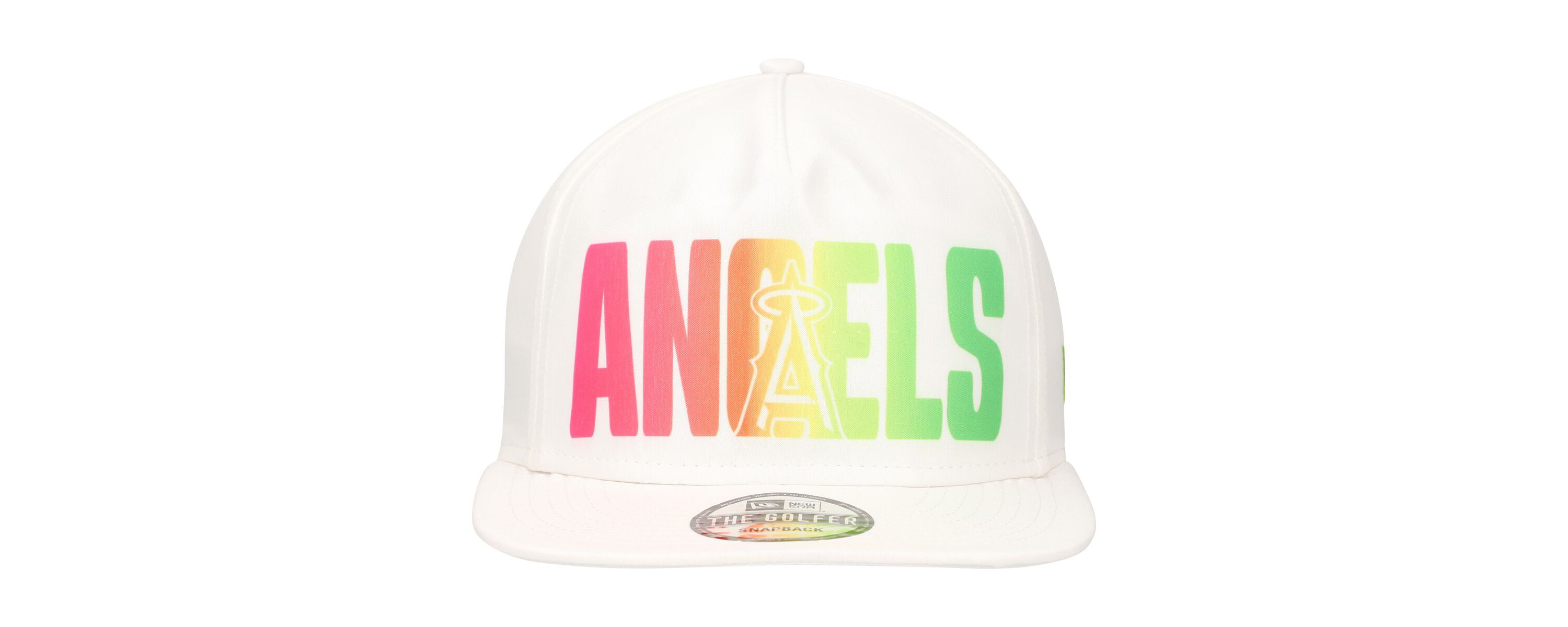 MLB Los Angeles Angels Spring Spectrum Golfer Snapback Hat