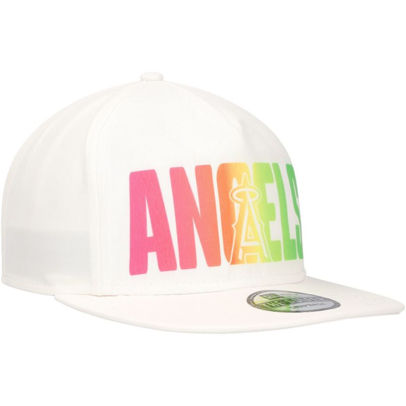 MLB Los Angeles Angels Spring Spectrum Golfer Snapback Hat