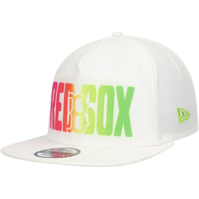 Boston Red Sox MLB Boston Sox Spring Spectrum Golfer Snapback Hat