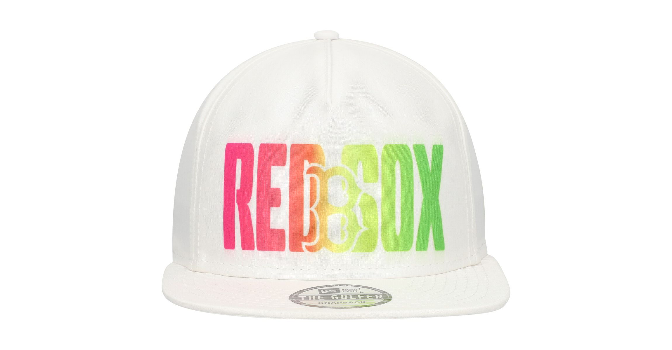 Boston Red Sox MLB Boston Sox Spring Spectrum Golfer Snapback Hat