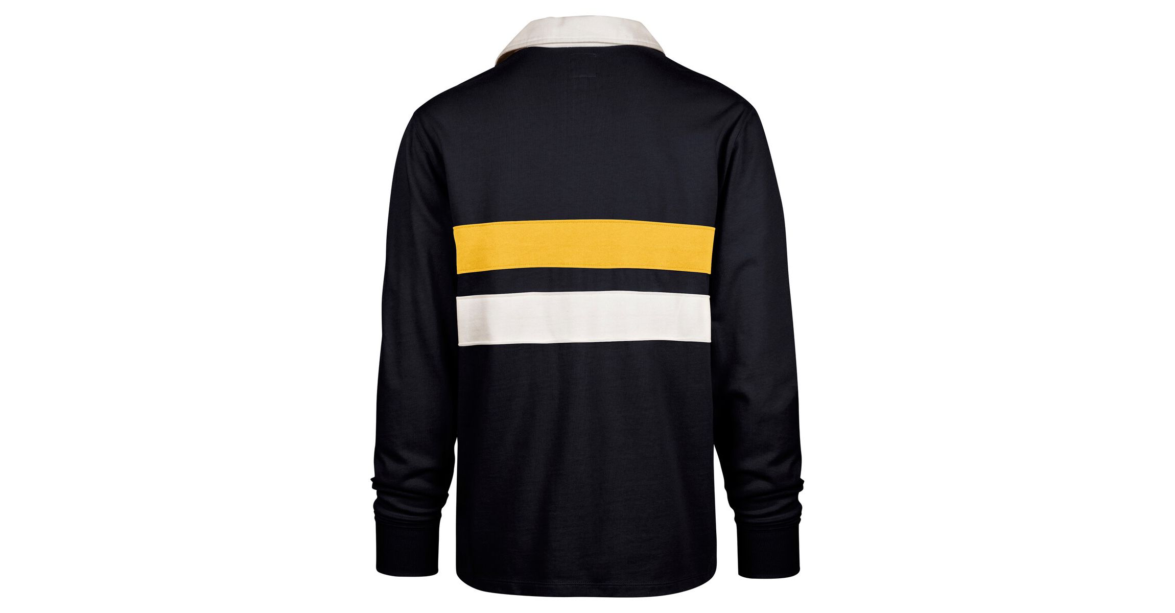 NCAA Michigan Wolverines Clubhouse Knox Thames Long Sleeve Rugby Polo