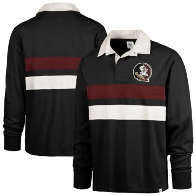 '47 Men's NCAA Florida State Seminoles Clubhouse Knox Thames Long Sleeve Rugby Polo