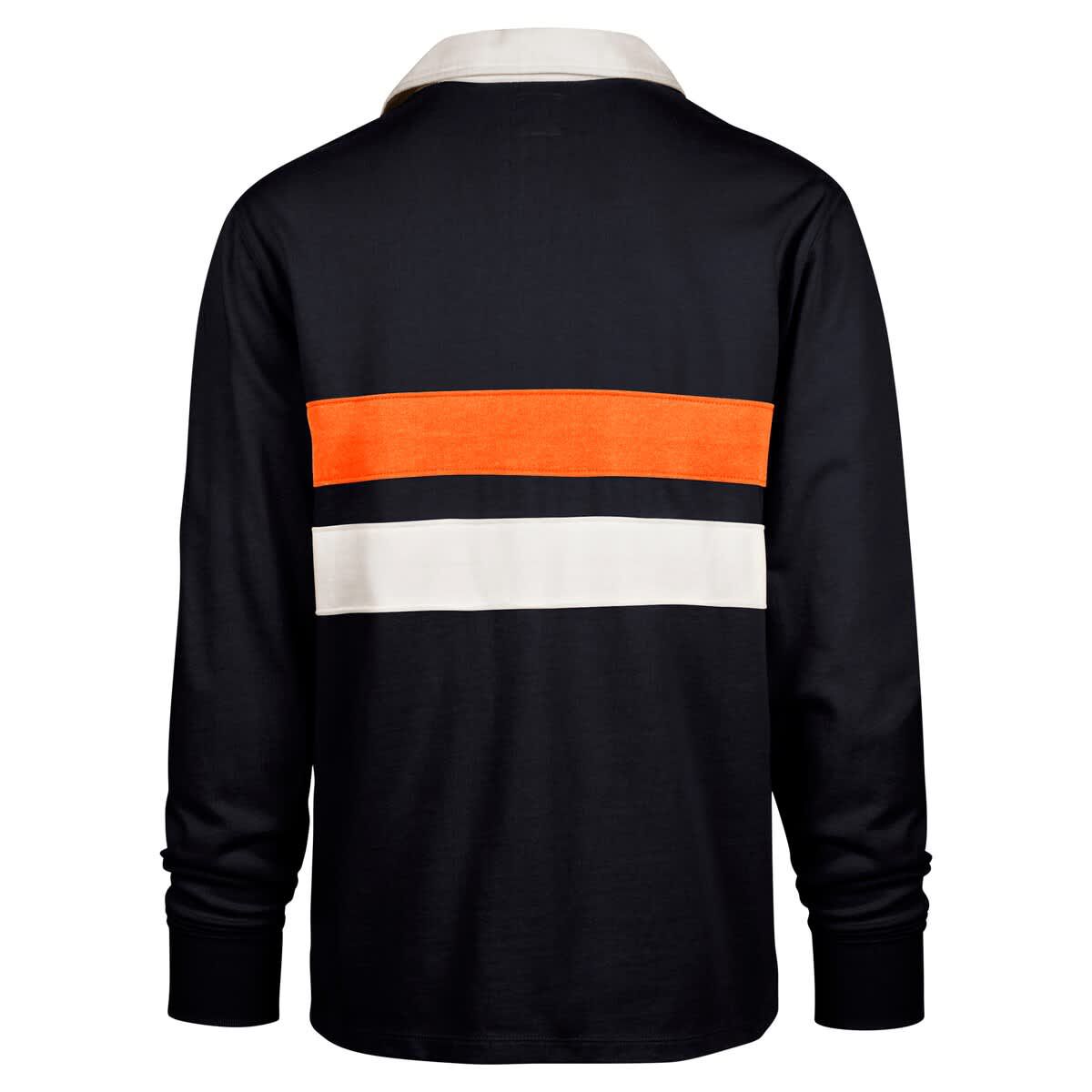 NCAA Auburn Tigers Clubhouse Knox Thames Long Sleeve Rugby Polo