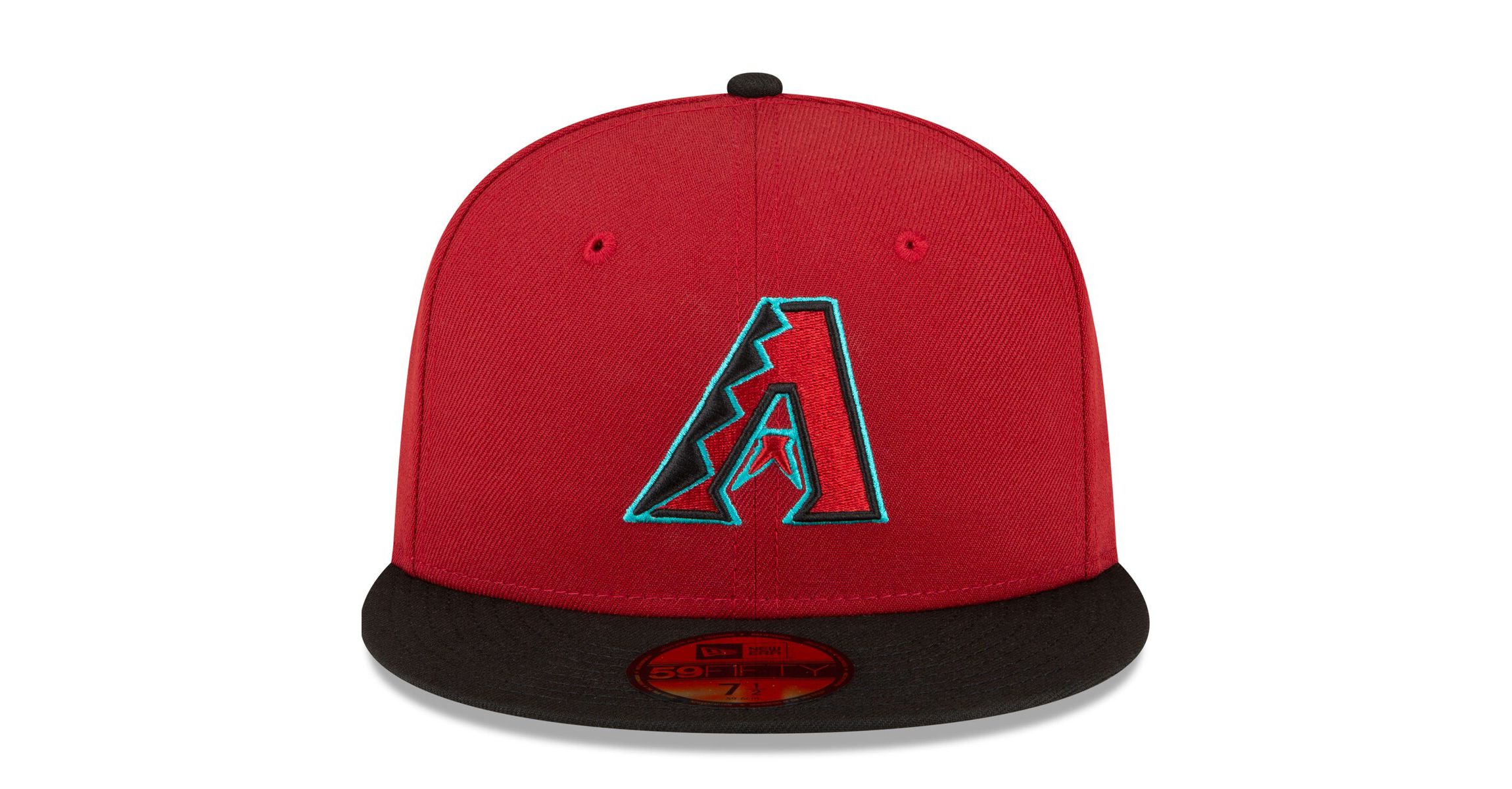 MLB Red/Black Arizona Diamondbacks Home Authentic Collection On-Field 59FIFTY Fitted Hat