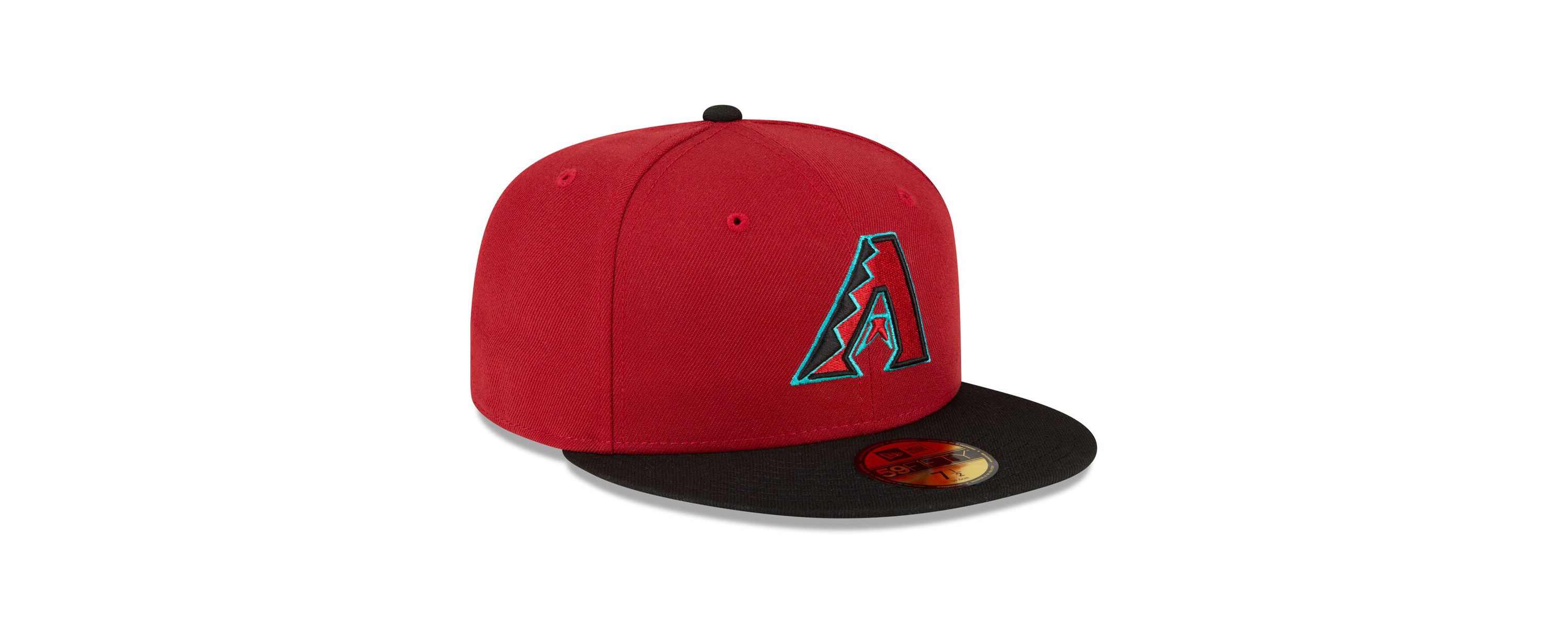 MLB Red/Black Arizona Diamondbacks Home Authentic Collection On-Field 59FIFTY Fitted Hat