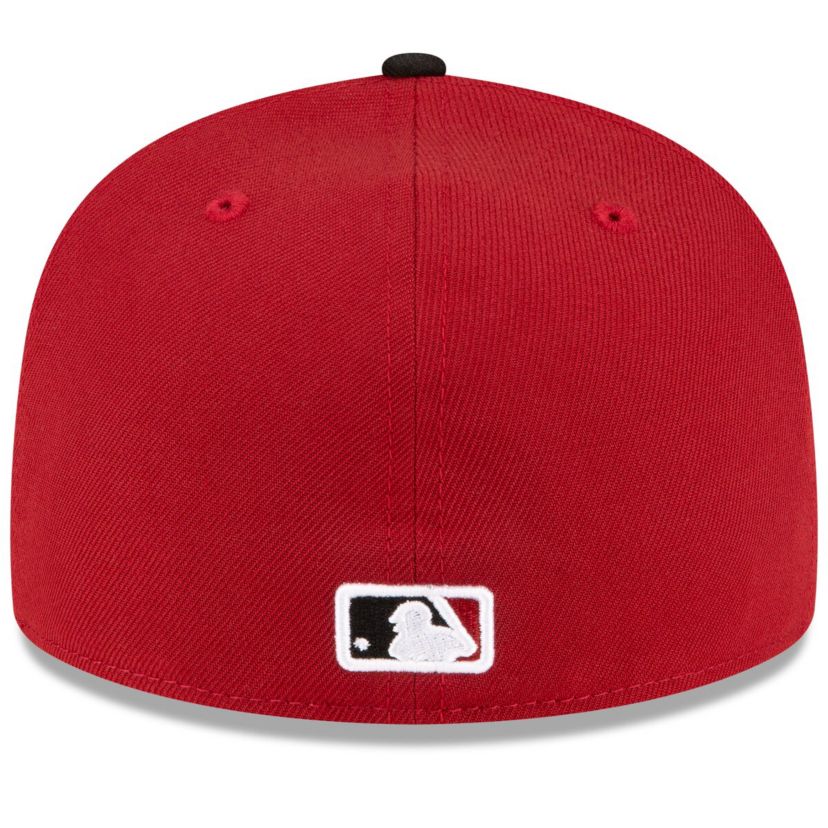 MLB Red/Black Arizona Diamondbacks Home Authentic Collection On-Field 59FIFTY Fitted Hat