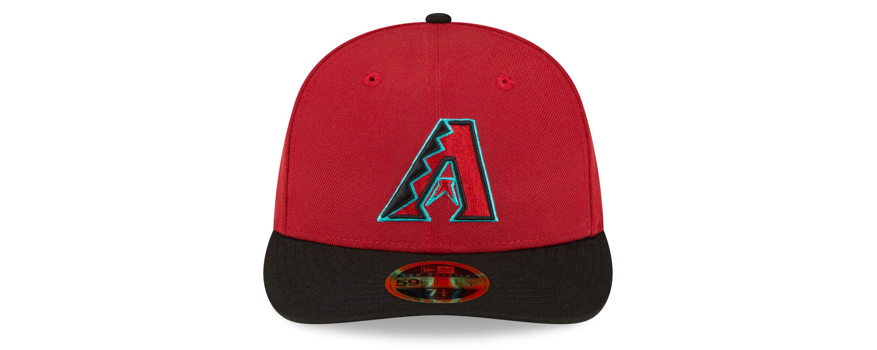 MLB Red/Black Arizona Diamondbacks Home Authentic Collection On-Field Low 59FIFTY Fitted Hat