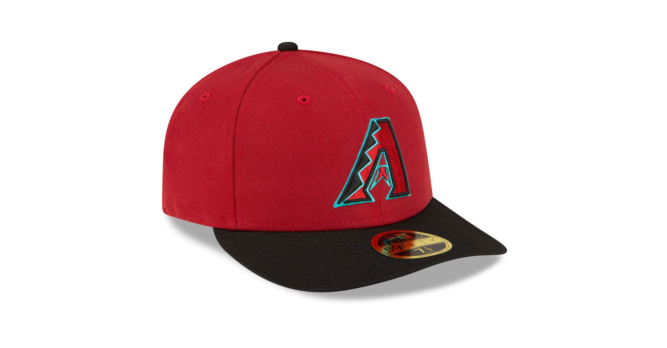 MLB Red/Black Arizona Diamondbacks Home Authentic Collection On-Field Low 59FIFTY Fitted Hat