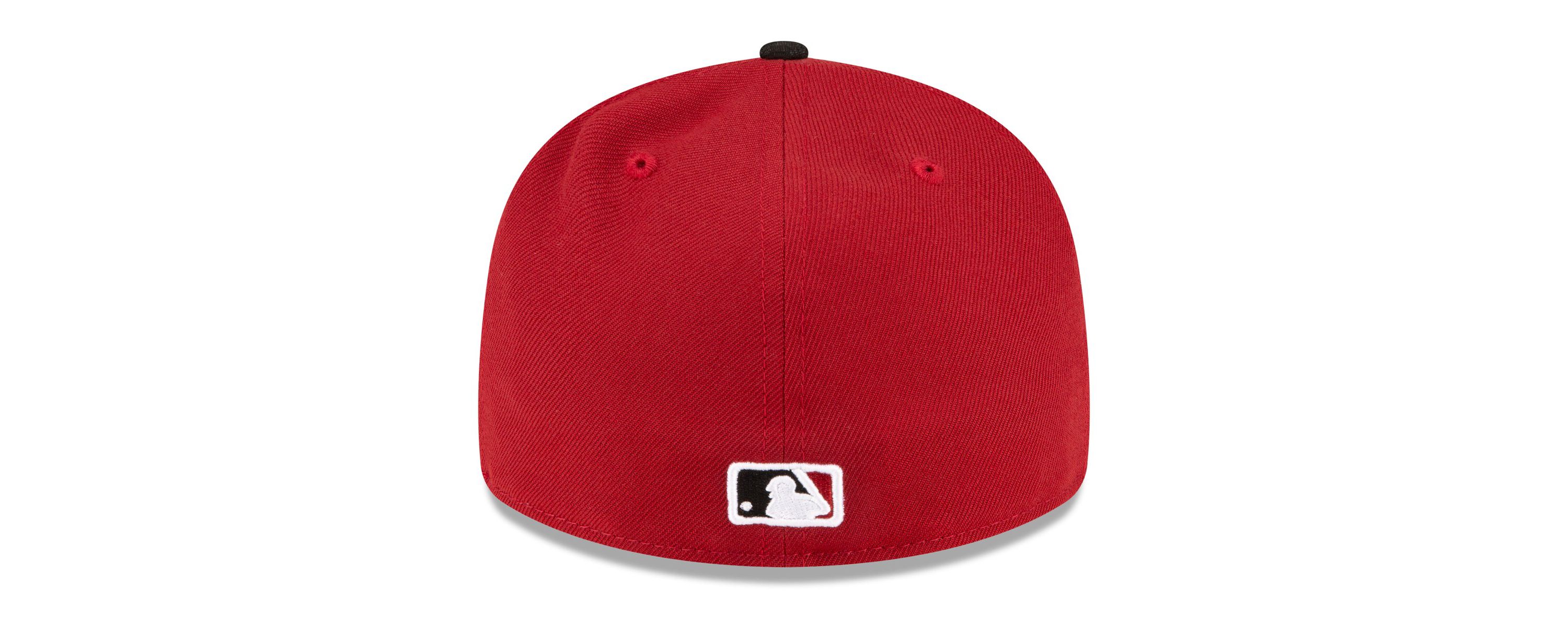 MLB Red/Black Arizona Diamondbacks Home Authentic Collection On-Field Low 59FIFTY Fitted Hat