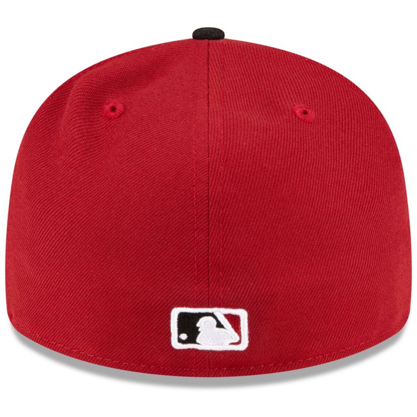 MLB Red/Black Arizona Diamondbacks Home Authentic Collection On-Field Low 59FIFTY Fitted Hat
