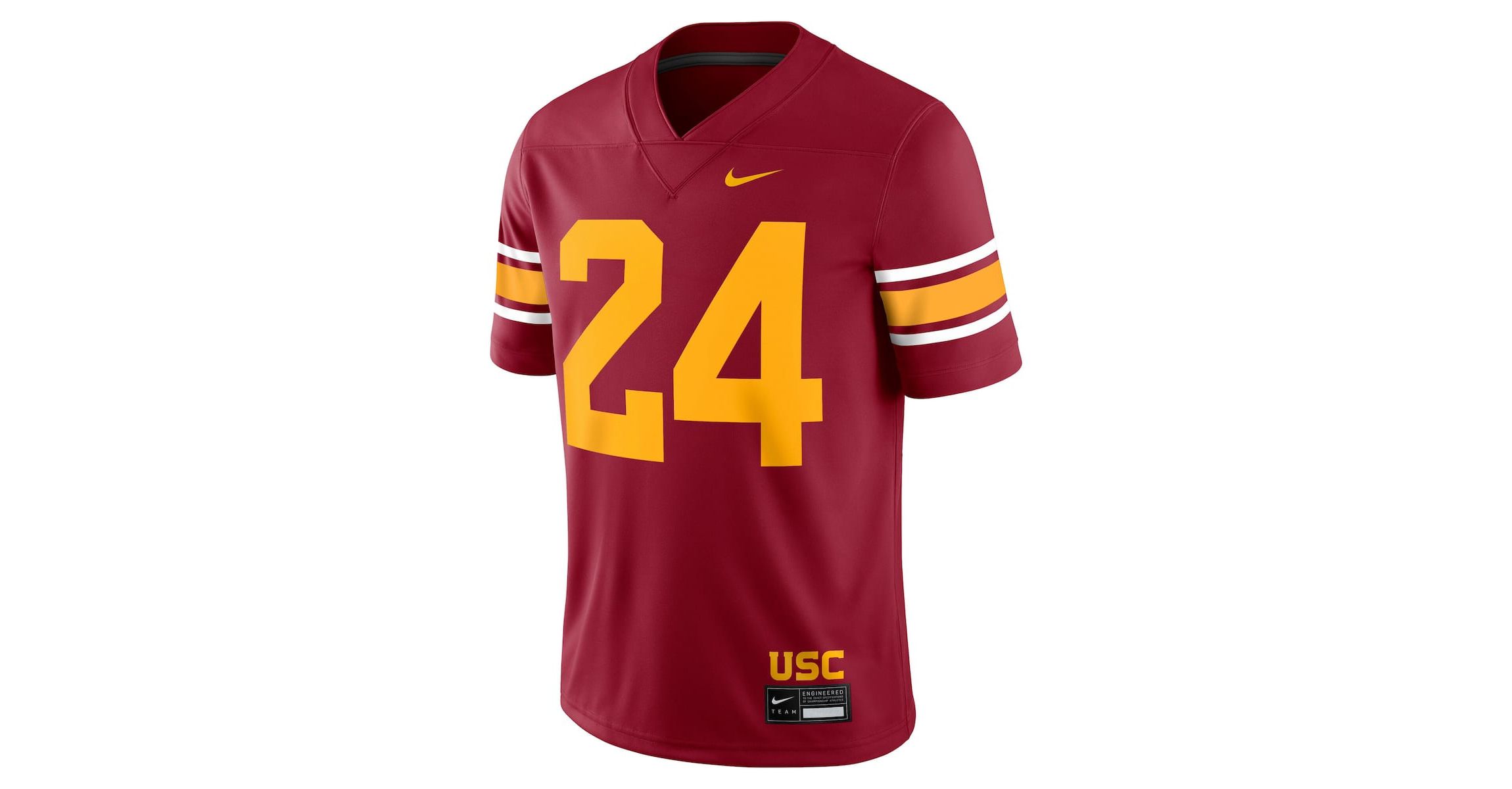 NCAA Nike #24 USC Trojans Alternate Game Jersey