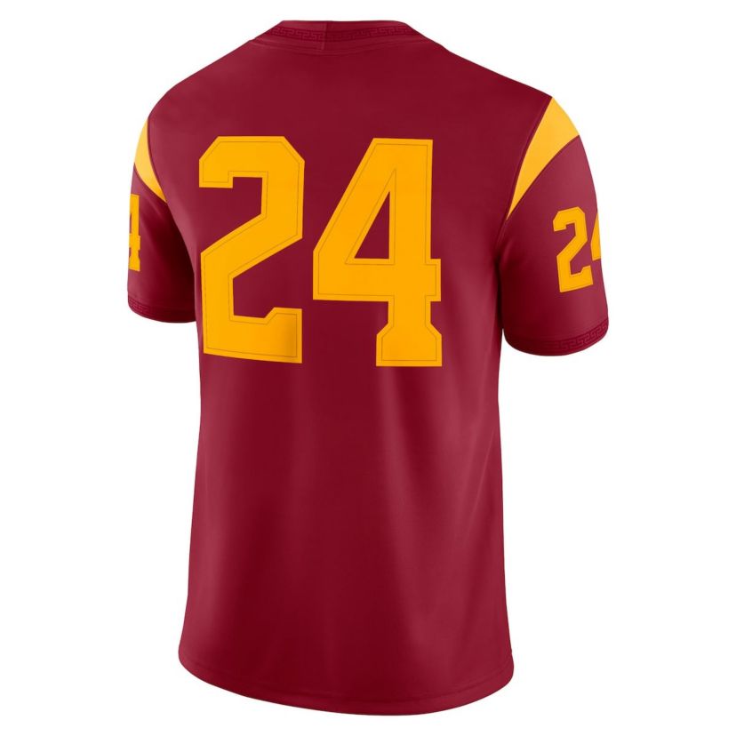 NCAA Nike #24 USC Trojans Game Jersey