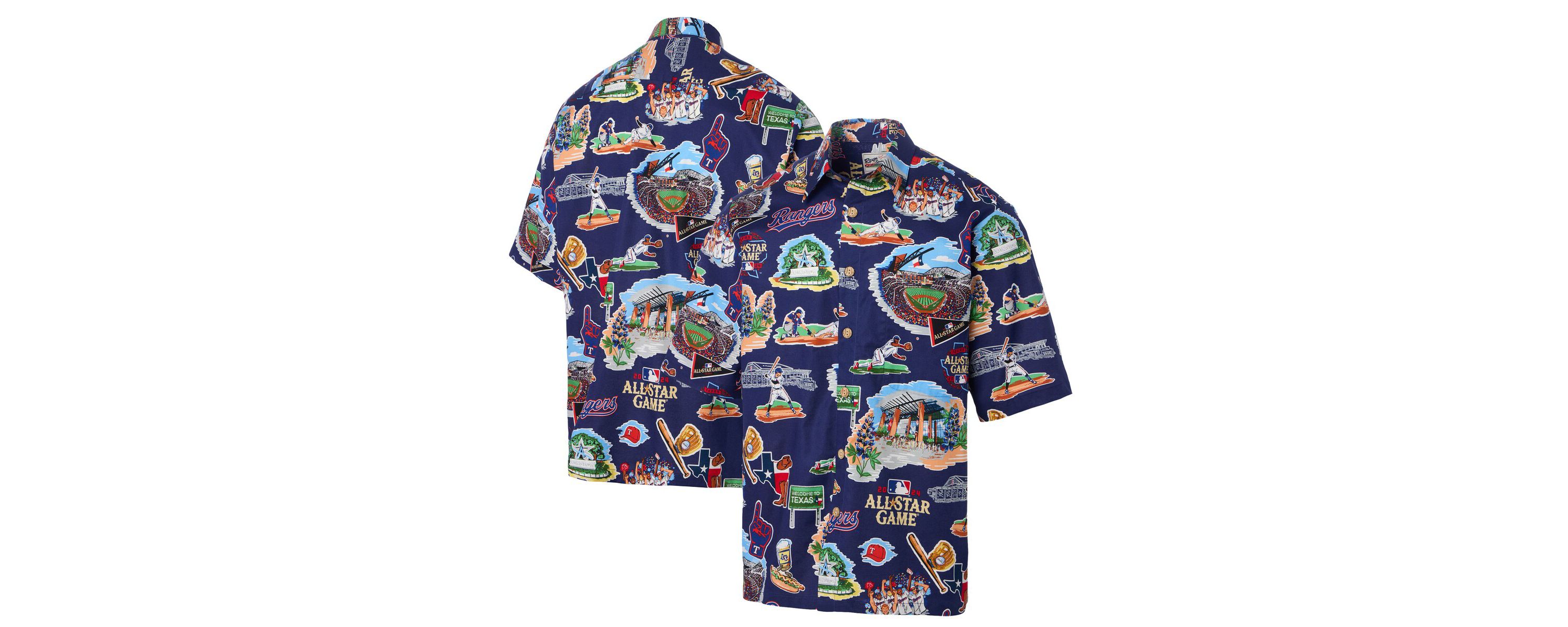 Multi-Team MLB 2024 MLB All-Star Game Button-Up Polo