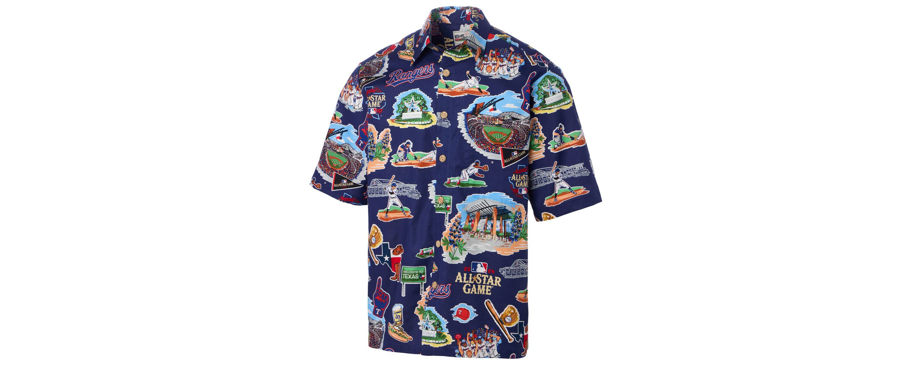 Multi-Team MLB 2024 MLB All-Star Game Button-Up Polo