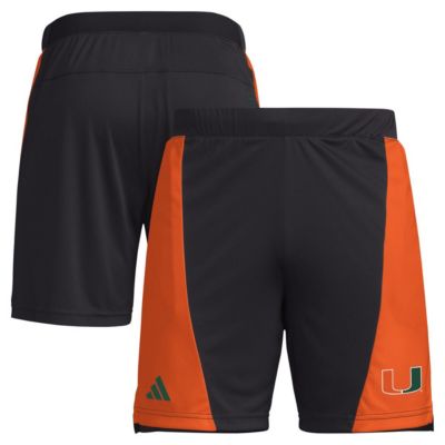 adidas Men's Miami (FL) Hurricanes NCAA Miami Hurricanes Designed for Training 7" AEROREADY Shorts