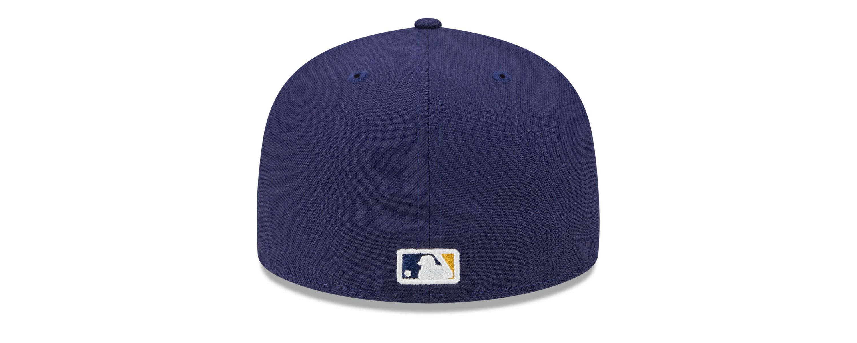 MLB Cream/Navy Milwaukee Brewers 2024 MLB All-Star Game Workout 59FIFTY Fitted Hat