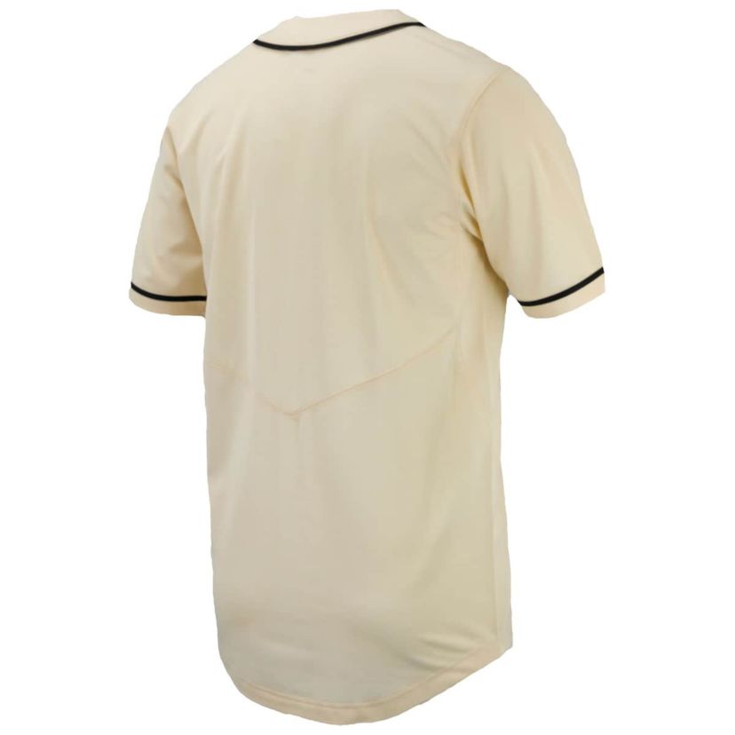 NCAA Nike Vanderbilt Commodores Replica Full-Button Baseball Jersey