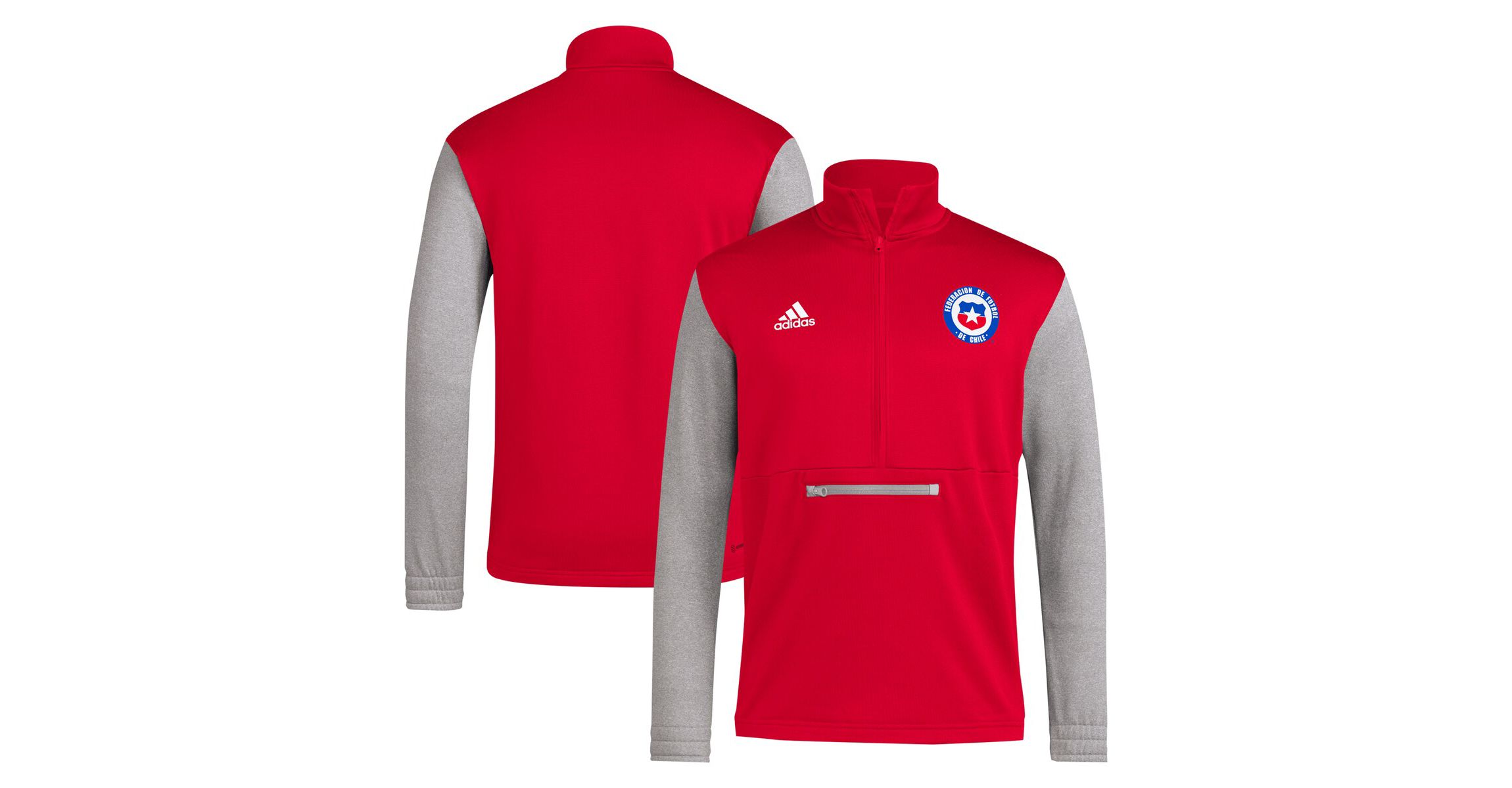 Soccer National Teams Chile National Team AEROREADY Half-Zip Top