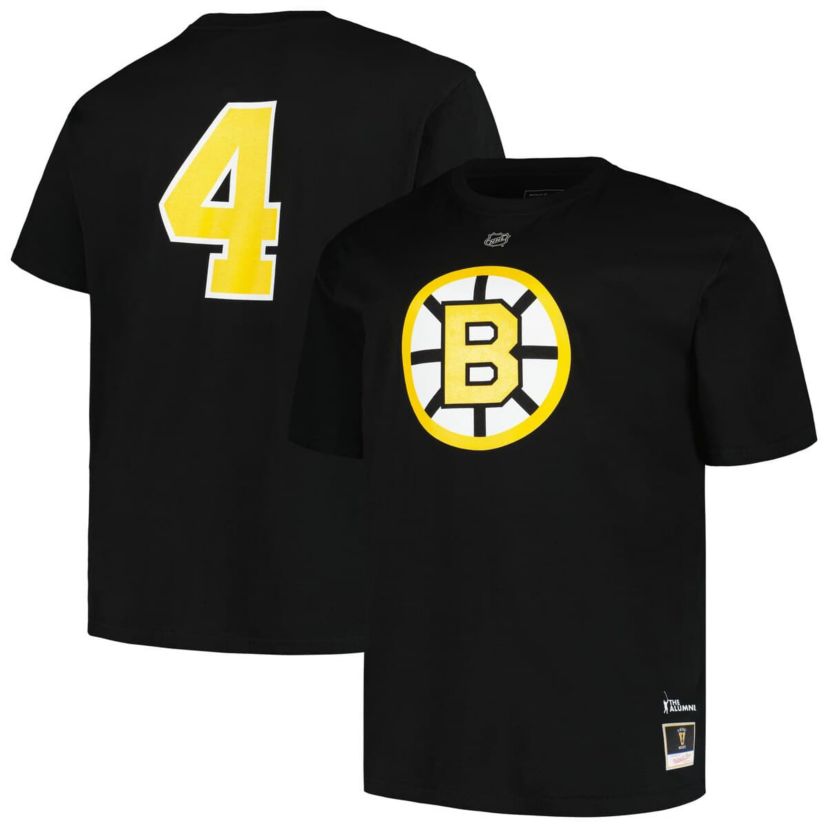 NHL Bobby Orr Big & Tall Name & Number T-Shirt