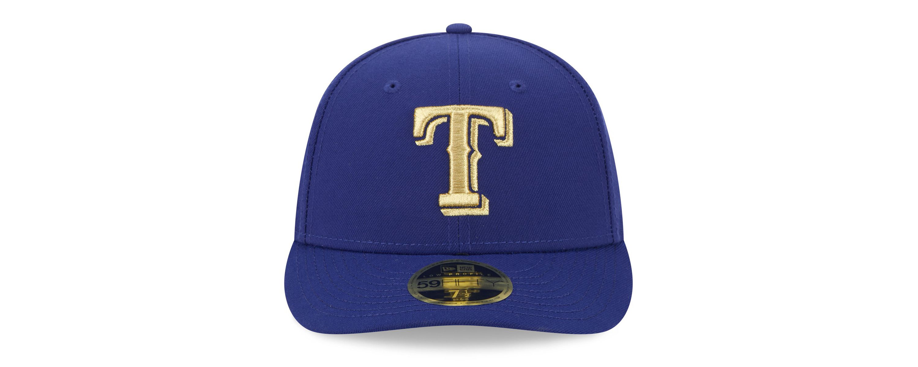 MLB Texas Rangers 2024 Collection Low 59FIFTY Fitted Hat