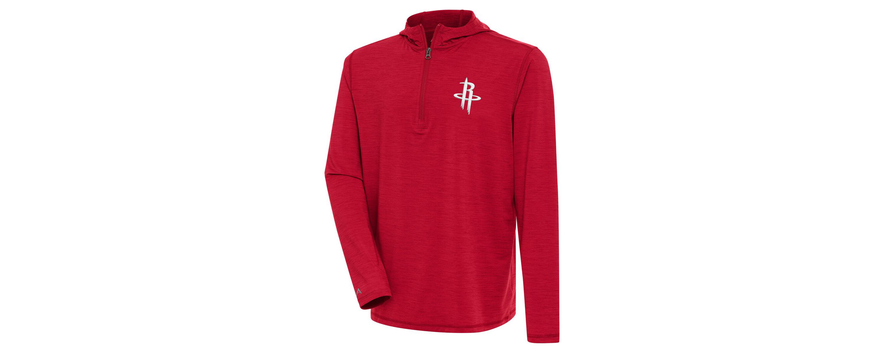 NBA Houston Rockets Tidy Quarter-Zip Lightweight Pullover Top