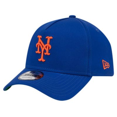 New Era Men's MLB New York Mets Team Color A-Frame 9FORTY Adjustable Hat