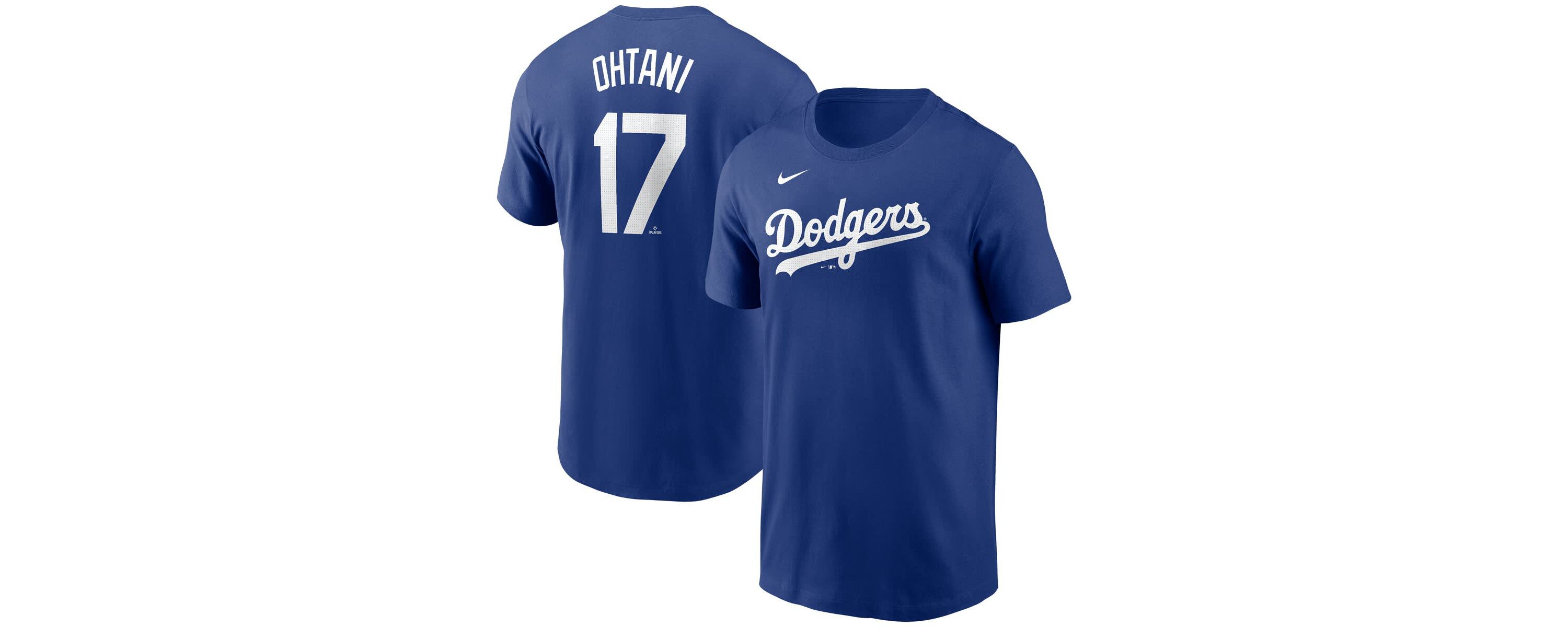 MLB Nike Shohei Ohtani Los Angeles Dodgers 2024 Fuse Name & Number T-Shirt