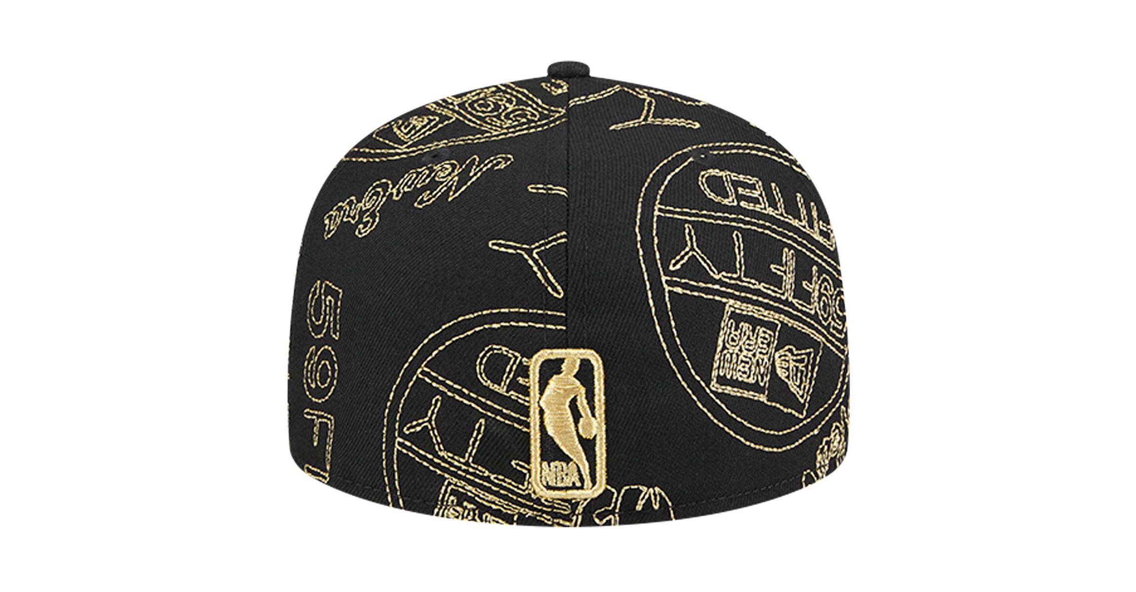 NBA Phoenix Suns 59FIFTY Day Allover Print Stencil Fitted Hat