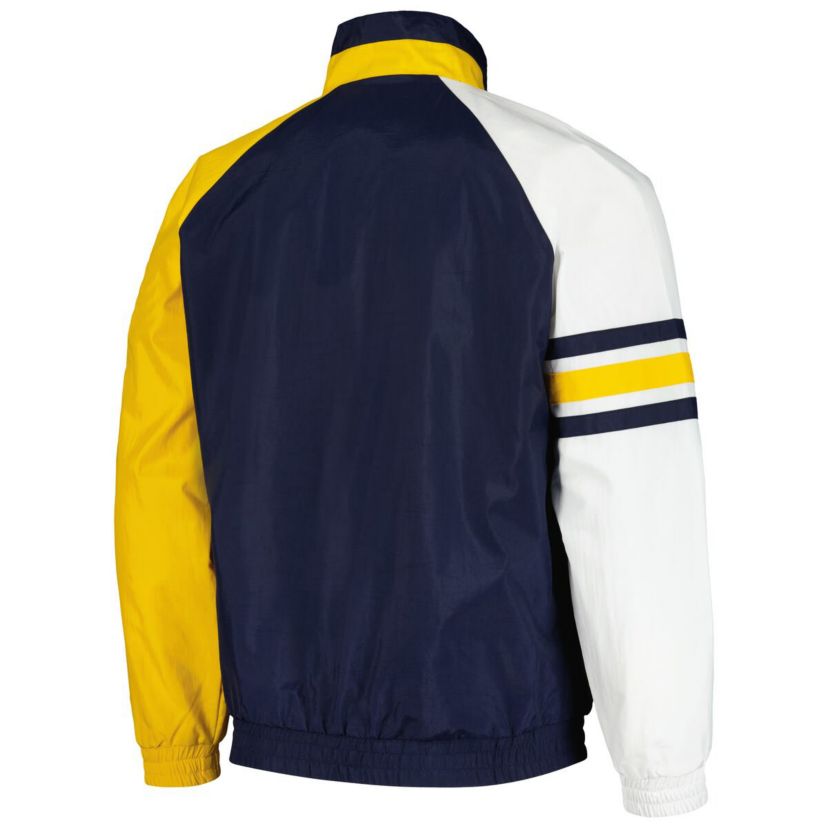 MLB Milwaukee Brewers Elite Raglan Half-Zip Jacket