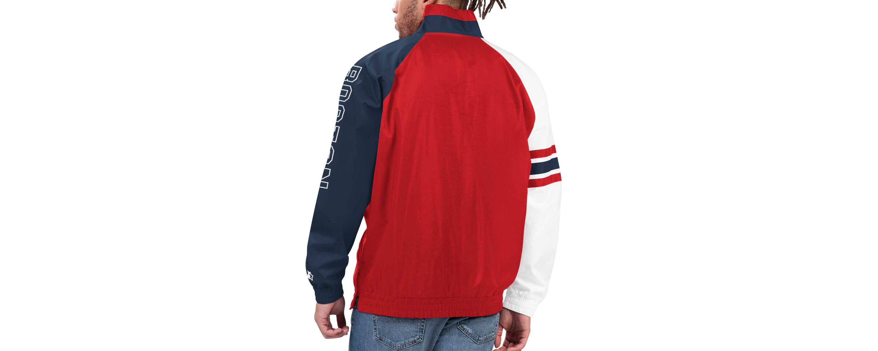 Boston Red Sox MLB Boston Sox Elite Raglan Half-Zip Jacket