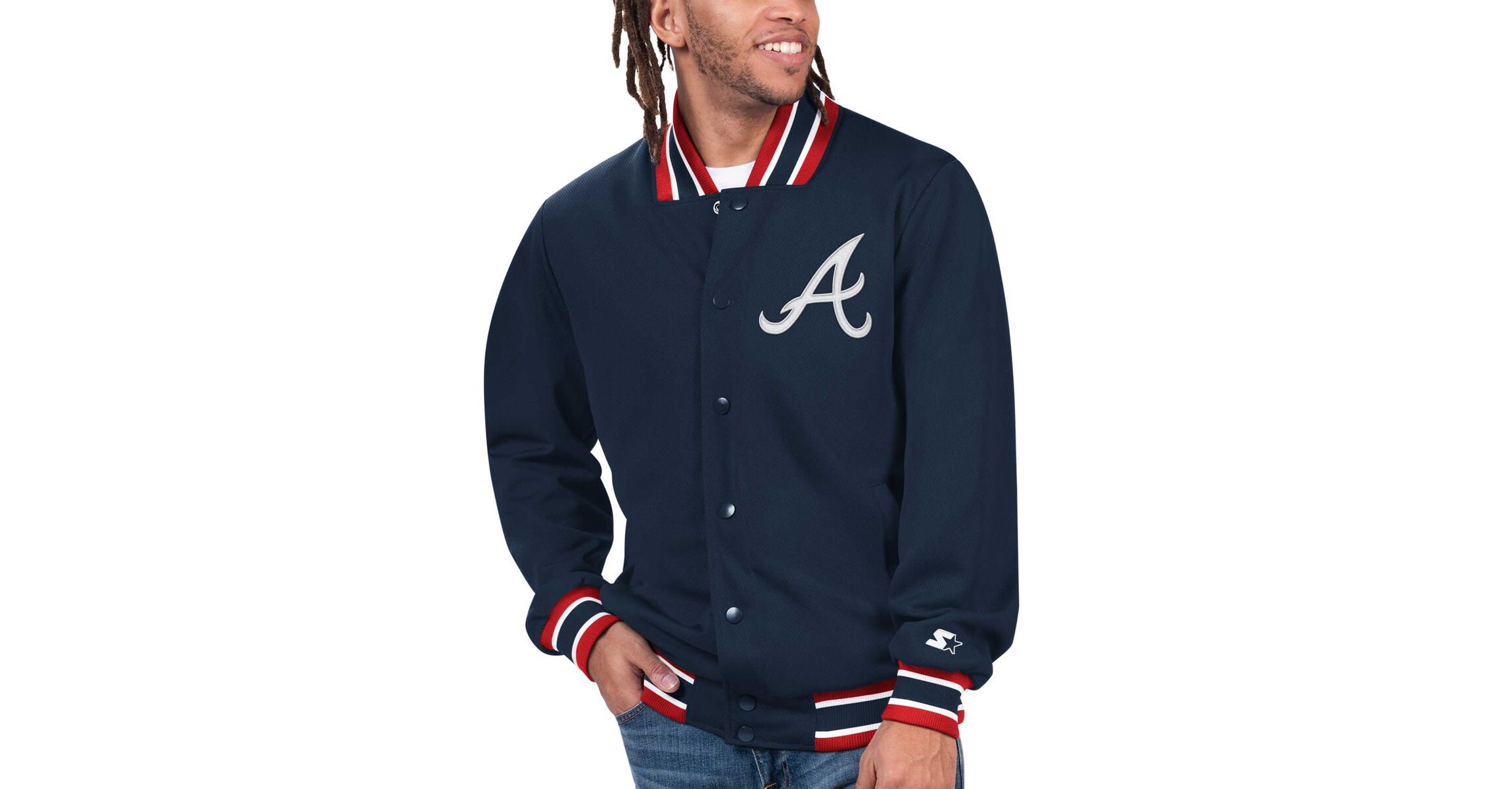 MLB Atlanta Braves Secret Weapon Full-Snap Jacket