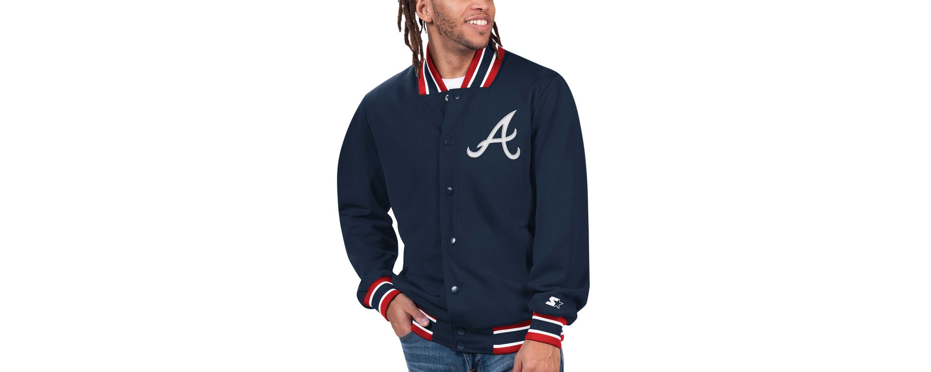 MLB Atlanta Braves Secret Weapon Full-Snap Jacket