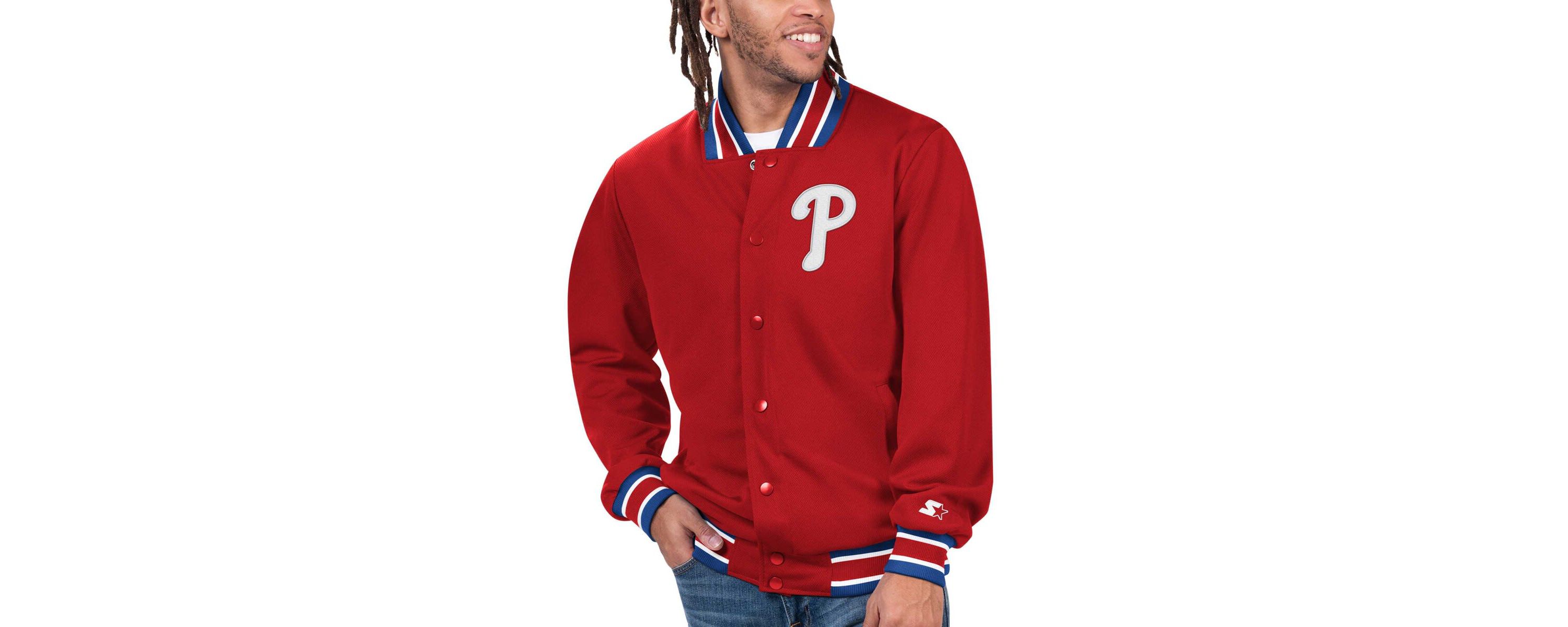 MLB Philadelphia Phillies Secret Weapon Full-Snap Jacket