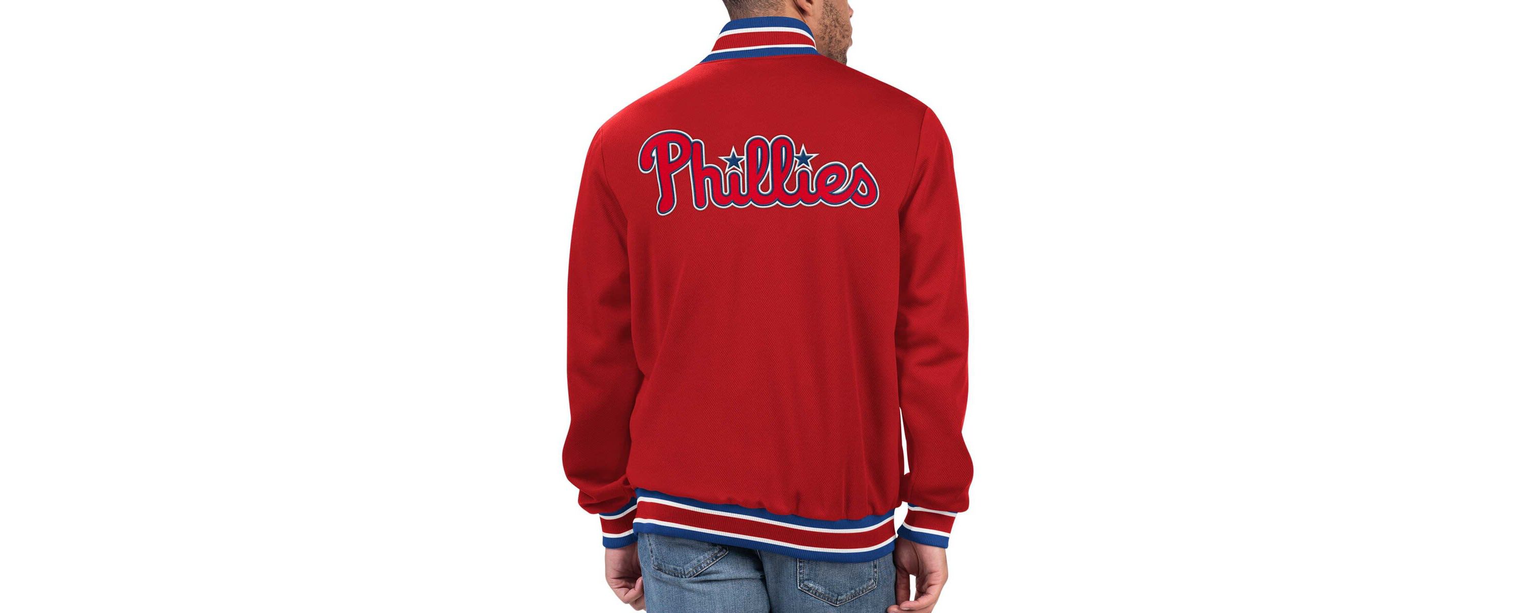 MLB Philadelphia Phillies Secret Weapon Full-Snap Jacket