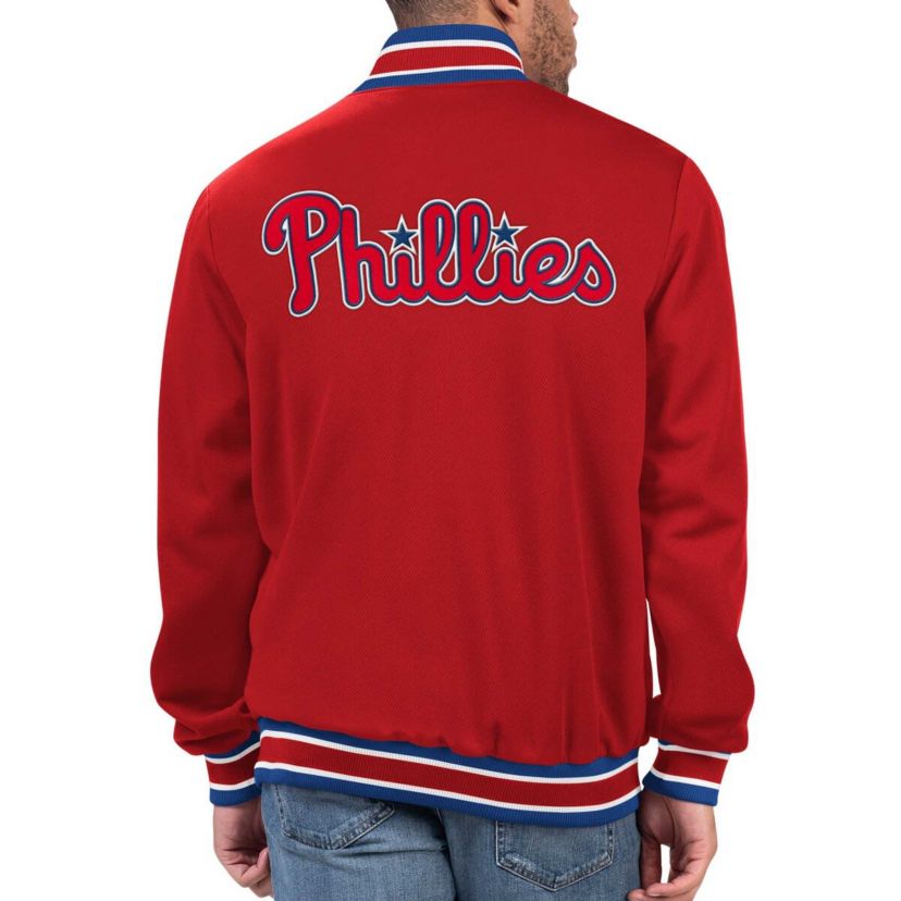 MLB Philadelphia Phillies Secret Weapon Full-Snap Jacket