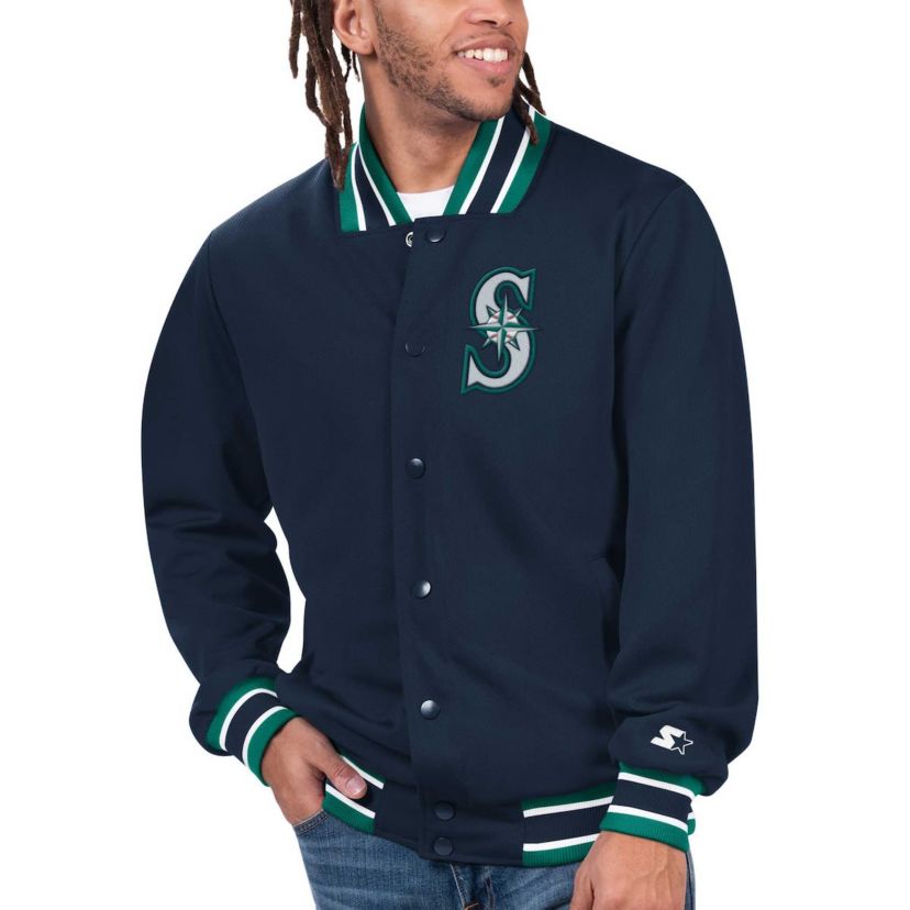 MLB Seattle Mariners Secret Weapon Full-Snap Jacket