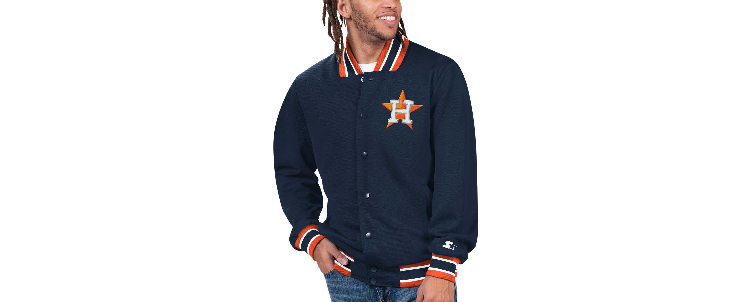 MLB Houston Astros Secret Weapon Full-Snap Jacket