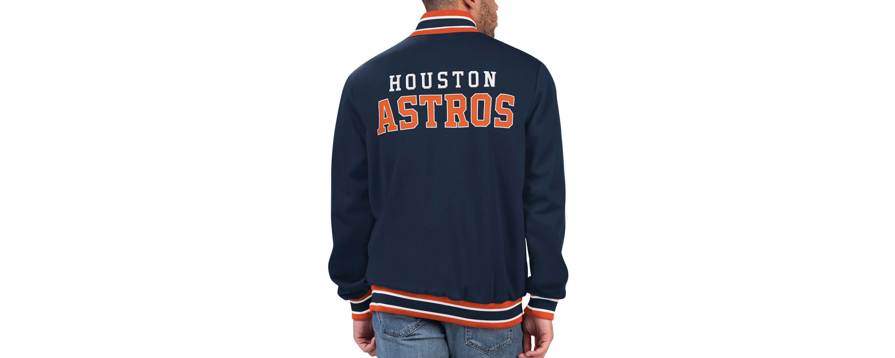 MLB Houston Astros Secret Weapon Full-Snap Jacket