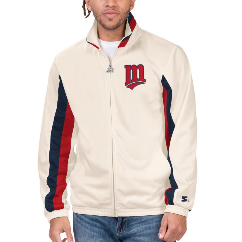 MLB Minnesota Twins Rebound Cooperstown Collection Full-Zip Track Jacket