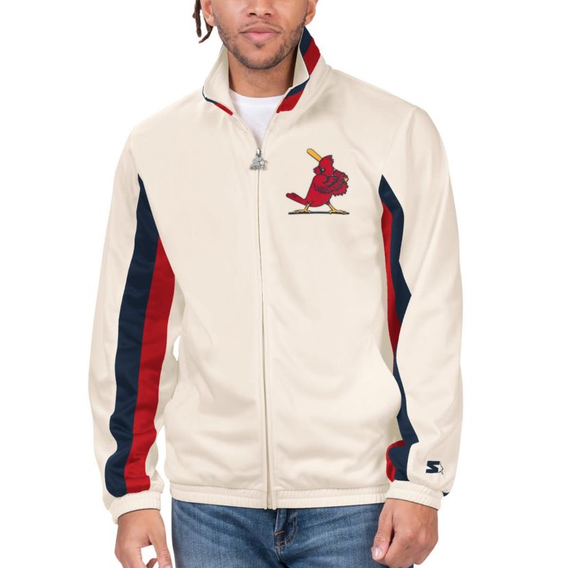 MLB St. Louis Cardinals Rebound Cooperstown Collection Full-Zip Track Jacket