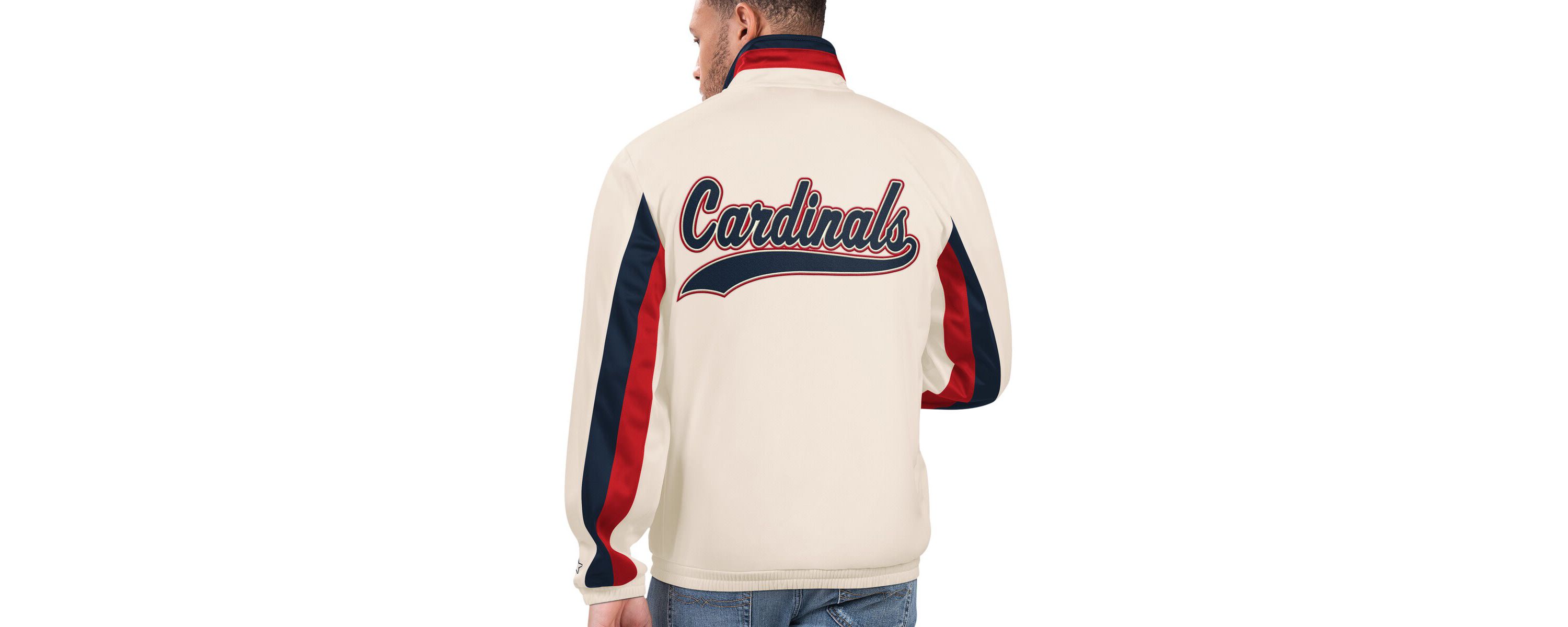 MLB St. Louis Cardinals Rebound Cooperstown Collection Full-Zip Track Jacket