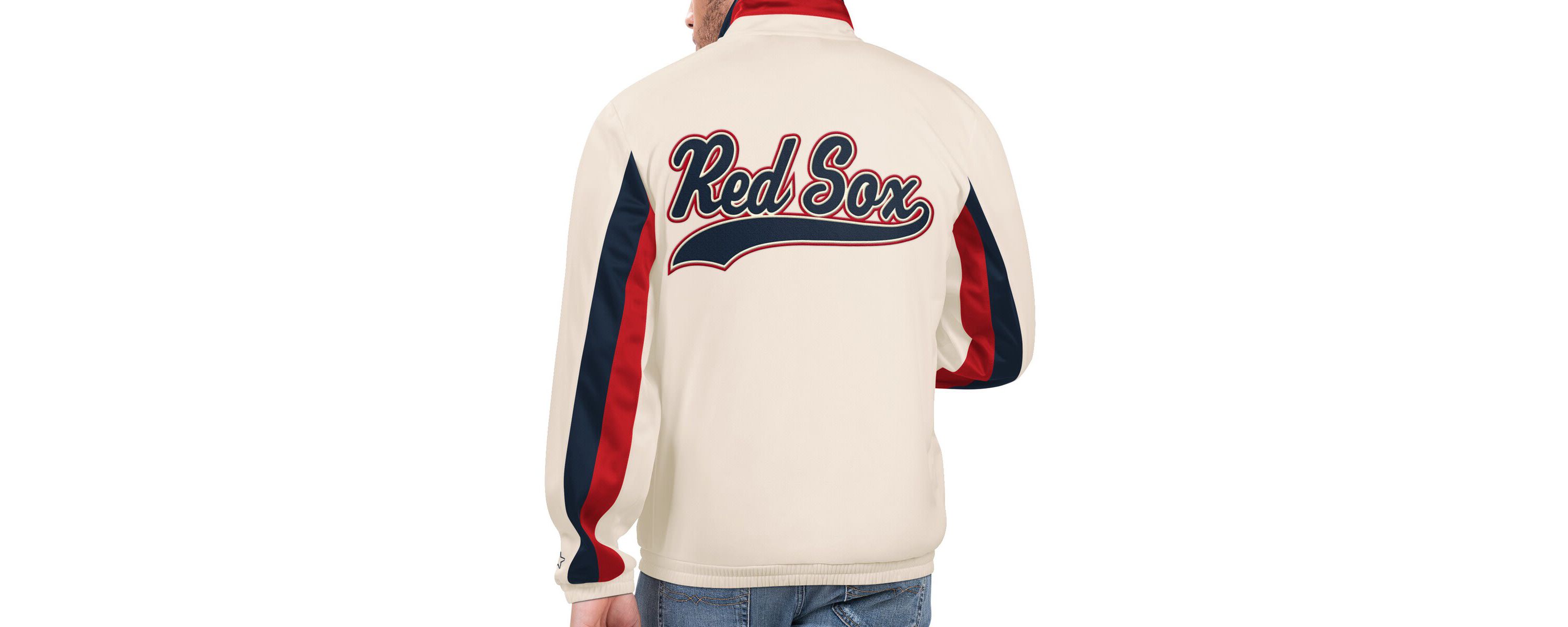 Boston Red Sox MLB Boston Sox Rebound Cooperstown Collection Full-Zip Track Jacket