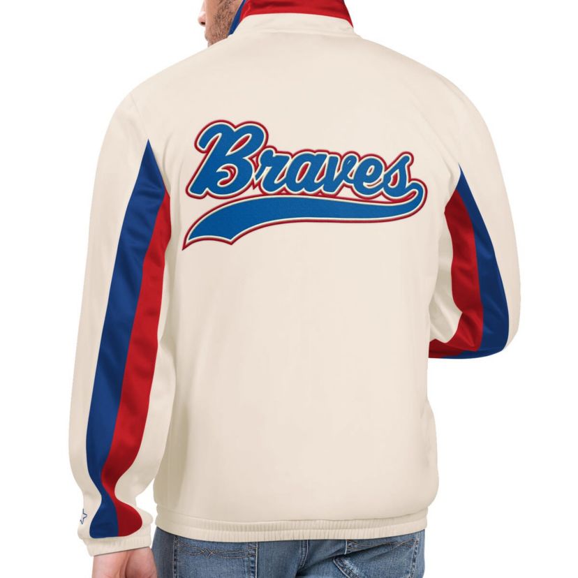 MLB Atlanta Braves Rebound Cooperstown Collection Full-Zip Track Jacket