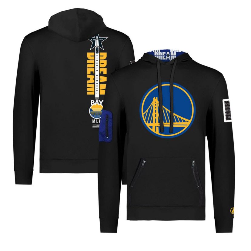 NBA Unisex x History Collection Golden State Warriors Pullover Hoodie