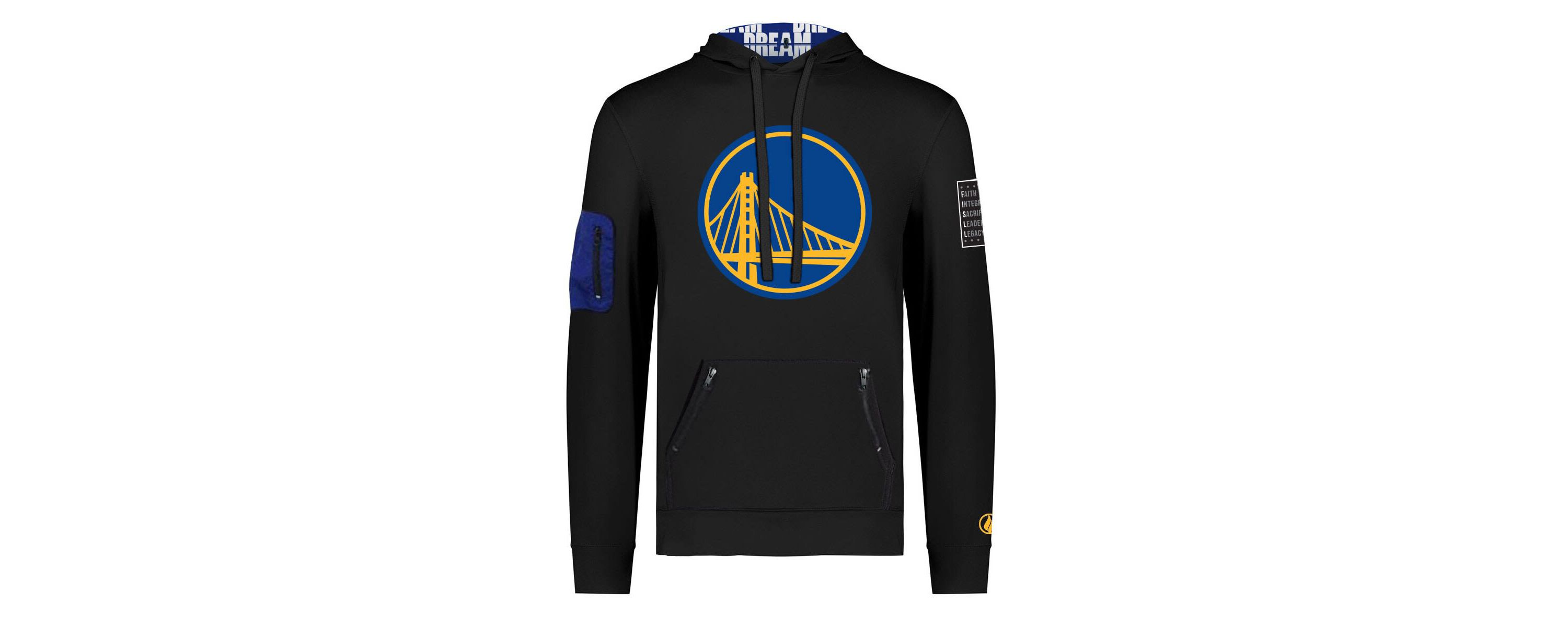 NBA Unisex x History Collection Golden State Warriors Pullover Hoodie