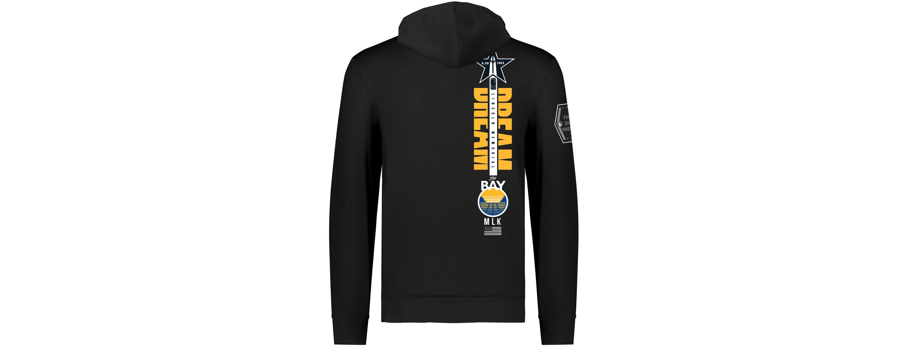 NBA Unisex x History Collection Golden State Warriors Pullover Hoodie