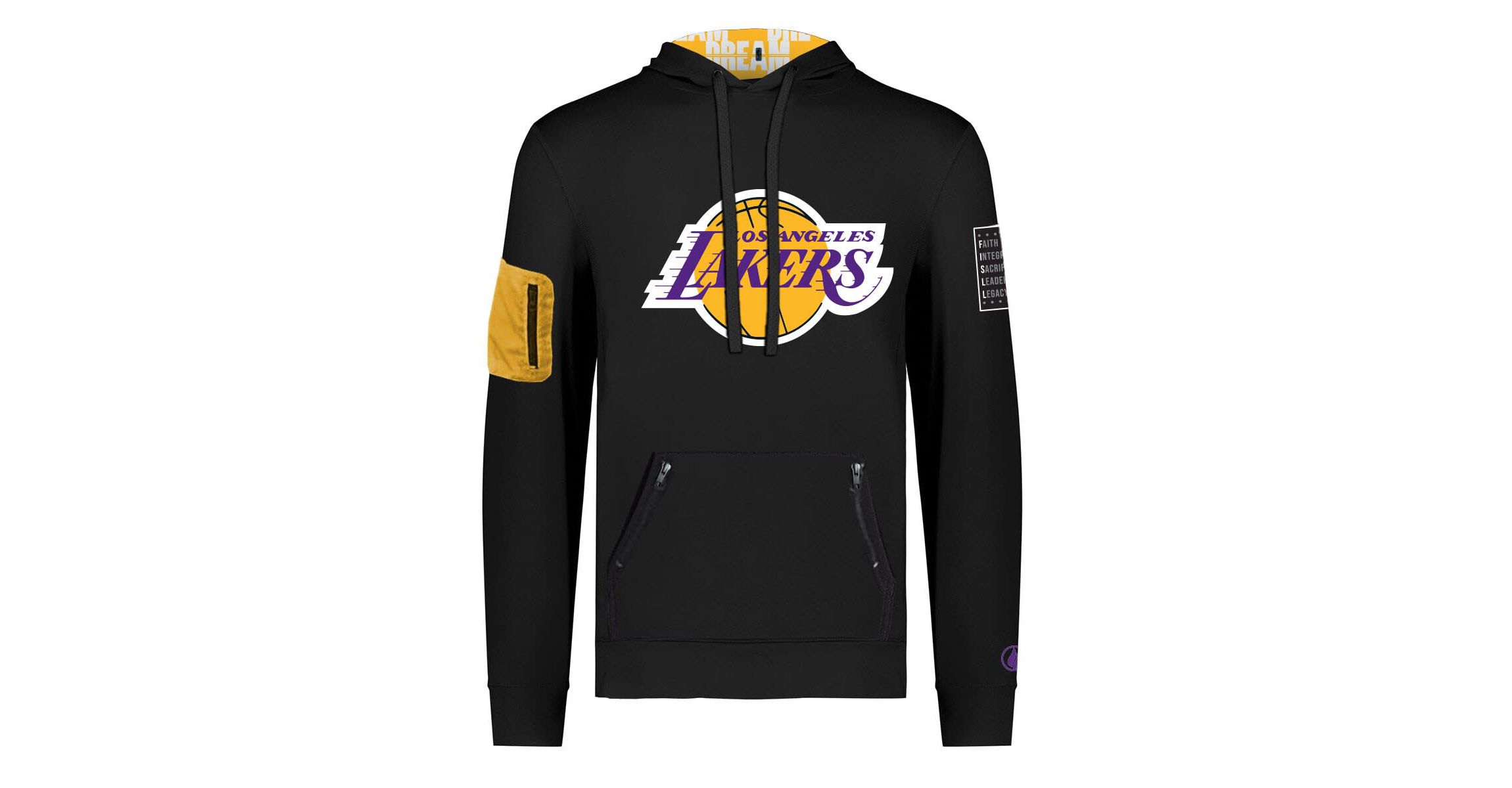 NBA Unisex x History Collection Los Angeles Lakers Pullover Hoodie