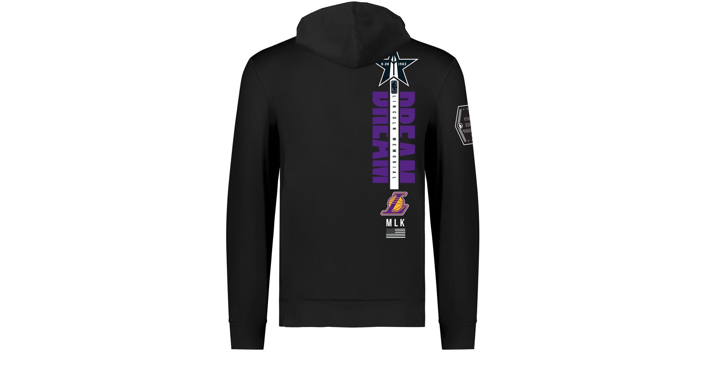 NBA Unisex x History Collection Los Angeles Lakers Pullover Hoodie