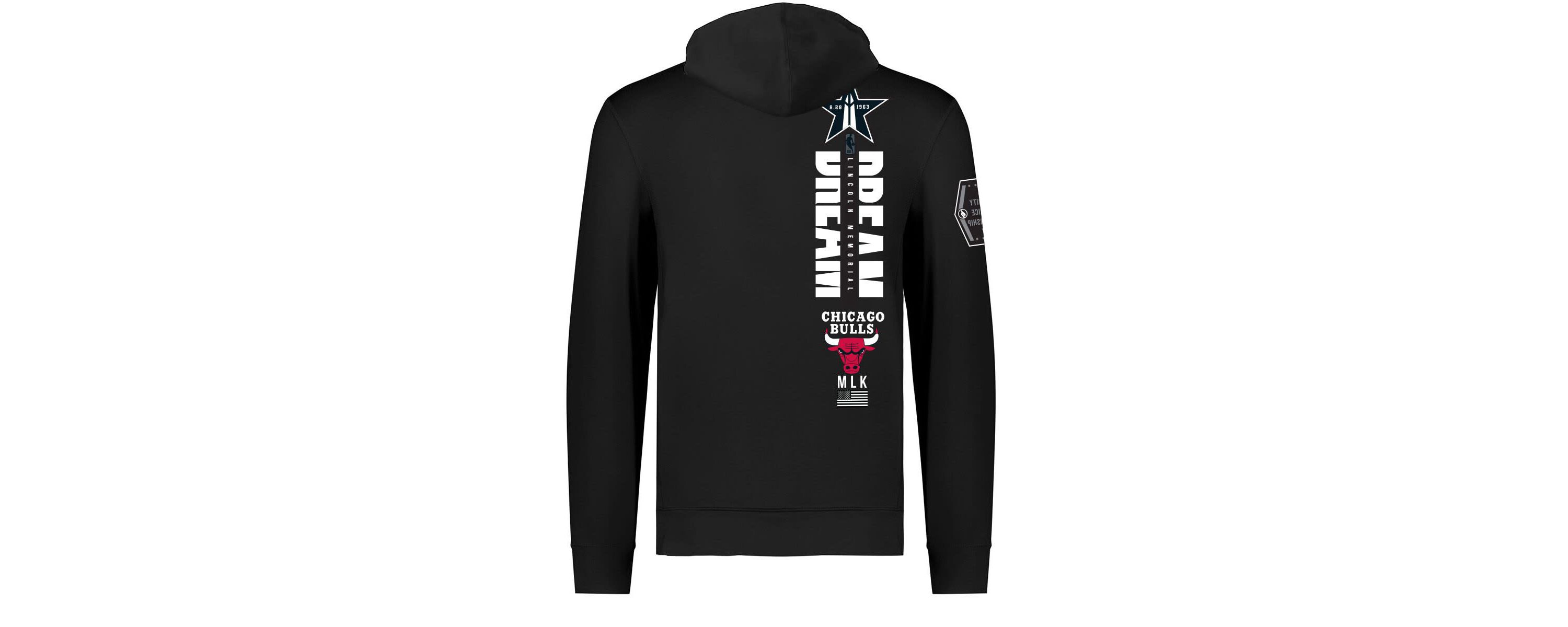 NBA Unisex x History Collection Chicago Bulls Pullover Hoodie